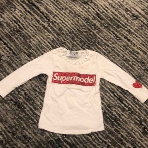 Supermodel long sleeve shirt